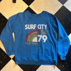 Free People Surf City sweatshirt